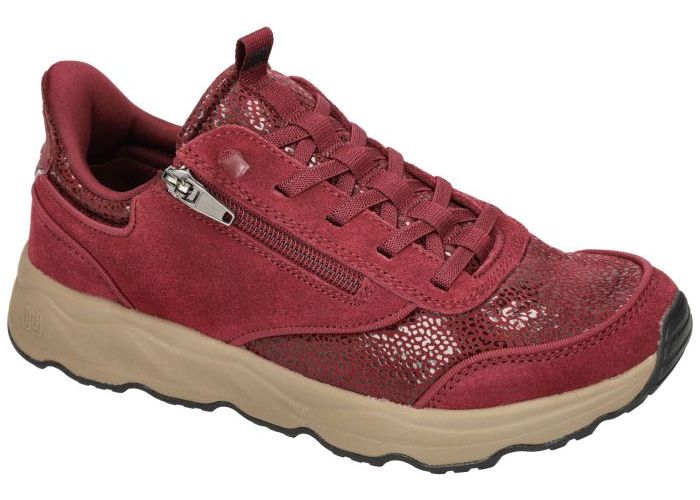 Damesschoenen Waldlaufer SNEAKERS  H-Tessi 588H01 101 076 Bordeaux