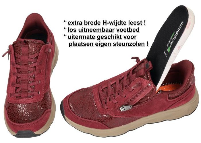 Waldlaufer H-Tessi 588H01 101 076 sneakers  bordeaux