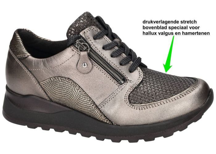Damesschoenen Waldlaufer SNEAKERS H64007 (H) Ortho Tritt Hiroko Brons