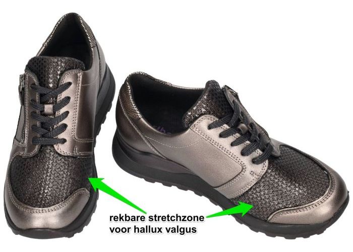 Waldlaufer H64007 (H) Ortho Tritt Hiroko sneakers  brons