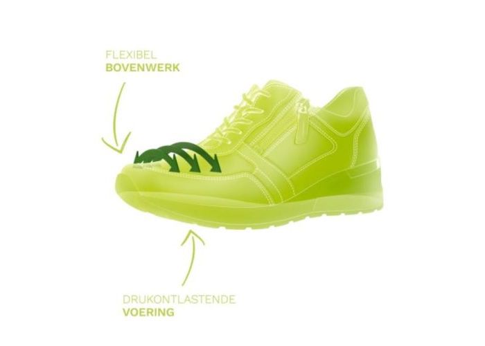 Waldlaufer H64007 (H) Ortho Tritt Hiroko sneakers  brons