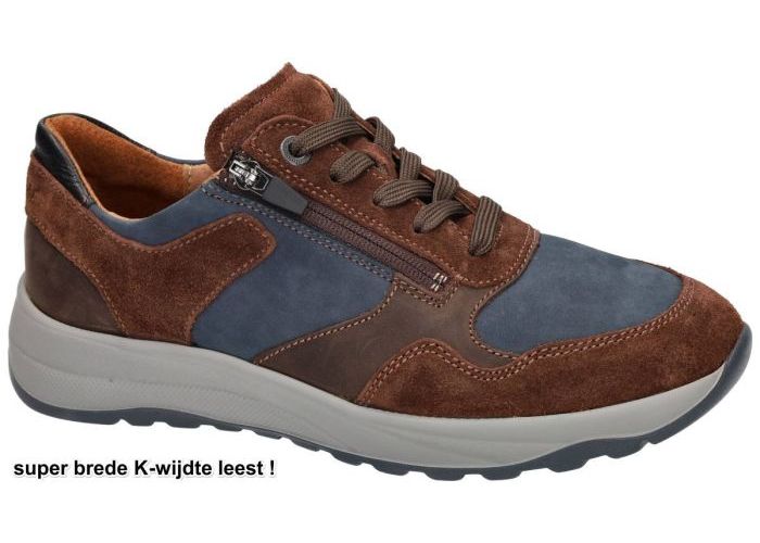 Waldlaufer 662001 K-JOHN sneakers bruin