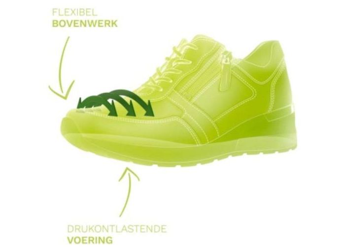 Waldlaufer 669K01 505 166 K-LUANA sneakers  bruin donker