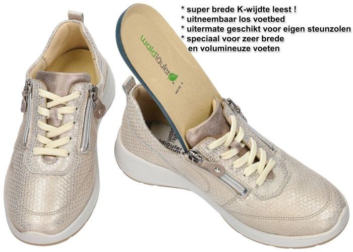 Waldlaufer 698001 KALEA (K) sneakers  goud