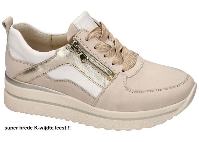 Waldlaufer 669001 K - LUANA sneakers  off-white/ecru/parel