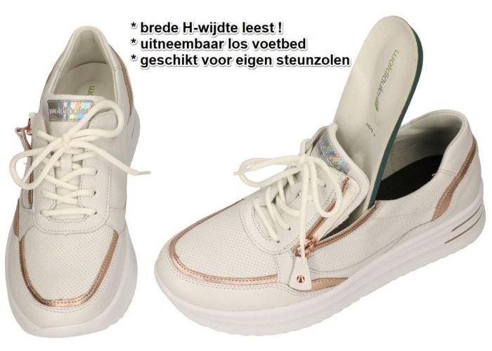 Waldlaufer 755004 (H) ARIANNA sneakers  off-white/ecru/parel