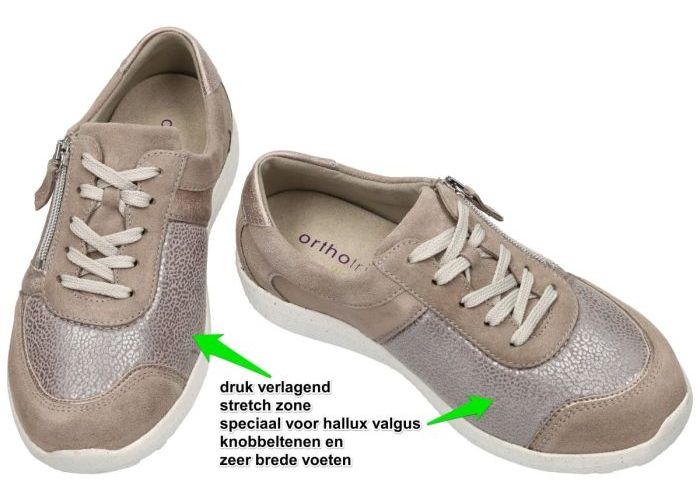 Waldlaufer 815M1  - M-Ira  -  OrthoTritt sneakers  taupe