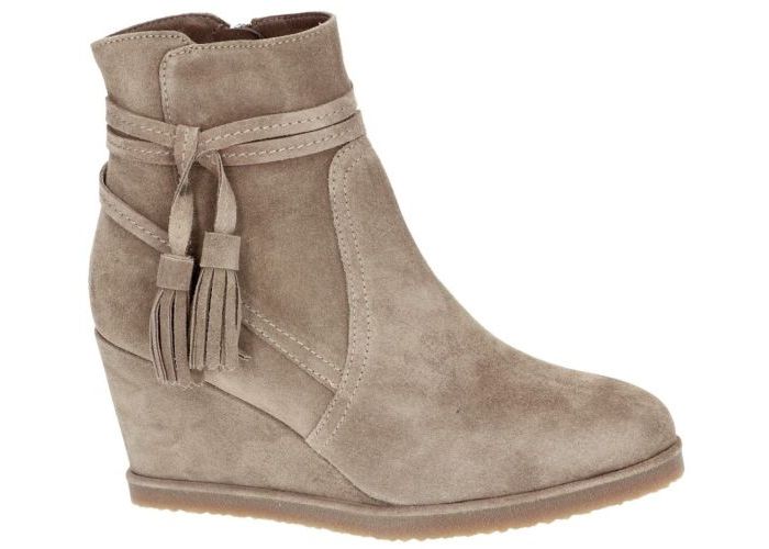 Weekend 27660 enkellaarzen taupe