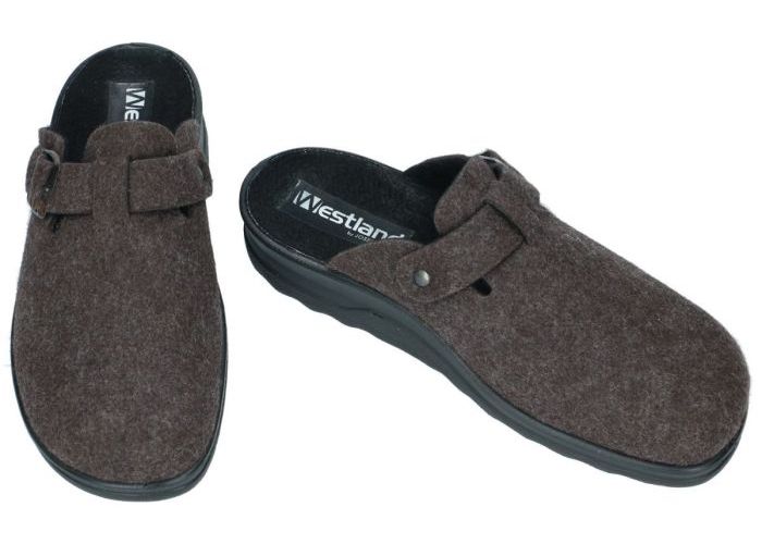 Westland 26240 METZ 240 pantoffels & slippers bruin donker
