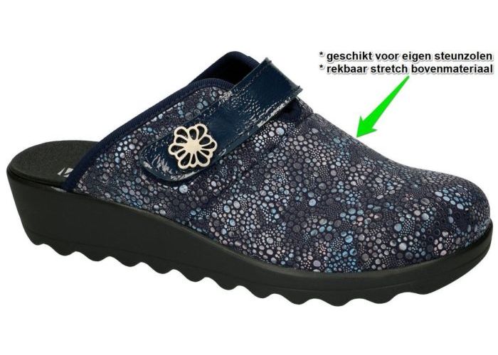 Westland 24610 GINA 110 pantoffels blauw donker