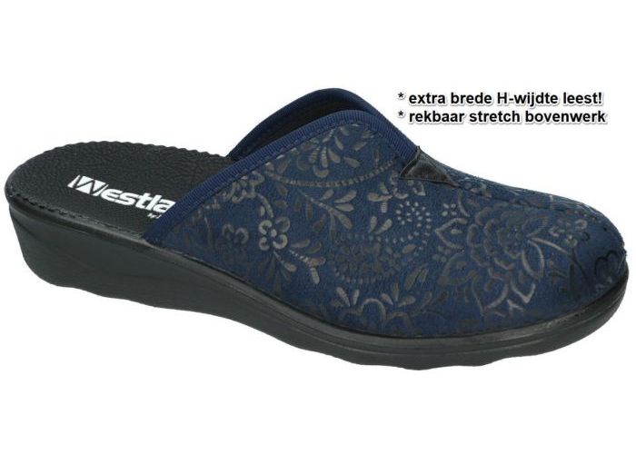 Westland NICE 82 - 28982 pantoffels blauw donker