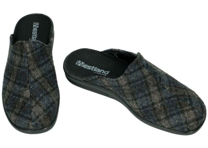 Westland 15523 BELFORT 123 pantoffels & slippers blauw donker
