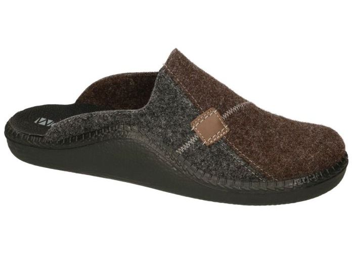 Westland 20630 MONACO  pantoffels & slippers bruin donker