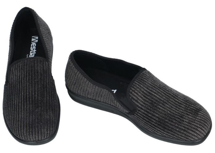 Westland 15522 BELFORT 122 pantoffels & slippers grijs  donker