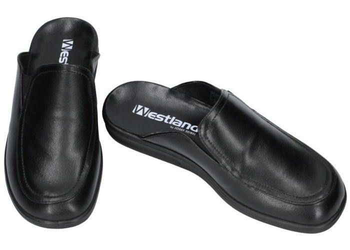 Westland 15520 BELFORT 20 pantoffels & slippers zwart
