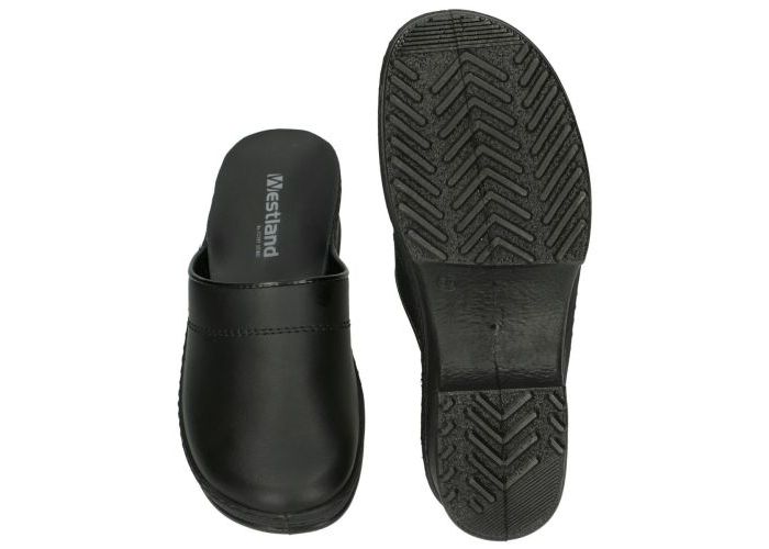 Westland 48001 ADRIEN 01 pantoffels & slippers zwart