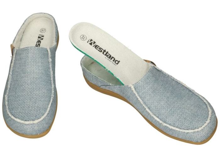 Westland 19902 CADIZ 02 slippers & muiltjes blauw licht