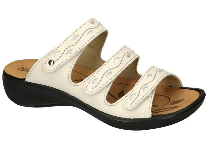 Westland 16766 IBIZA 66 slippers & muiltjes off-white-crÈme-ivoorkleur