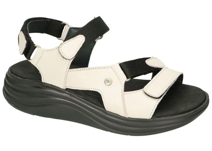 Wolky 0565030 CIRRO Savana leather sandalen off-white/ecru/parel