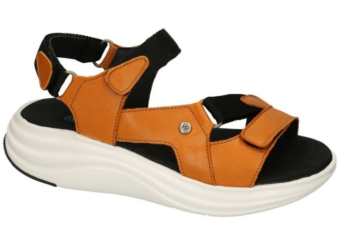 Wolky 0565030 CIRRO Savana leather sandalen oranje