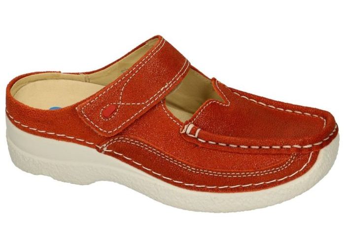 Wolky 0622715 ROLL SLIPPER slippers & muiltjes roest (bruin-rood)