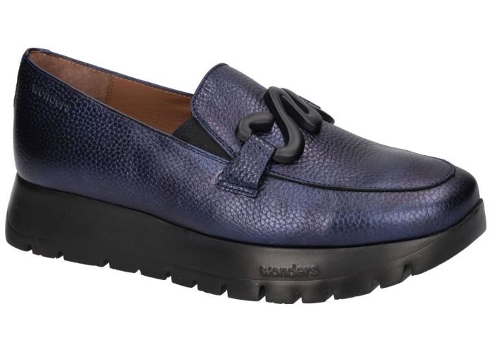 Wonders A-2494 ELVIN ballerina's & mocassins blauw donker