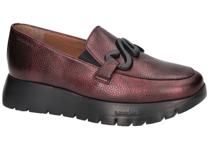 Wonders A-2494 ELVIN ballerina's & mocassins bordeaux