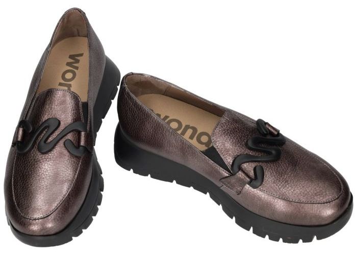 Wonders A-2494 ELVIN ballerina's & mocassins brons