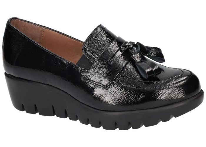 Wonders C-33320 ballerina's & mocassins zwart