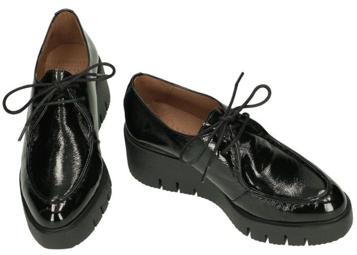 Wonders E-6231 lage gesloten schoenen zwart