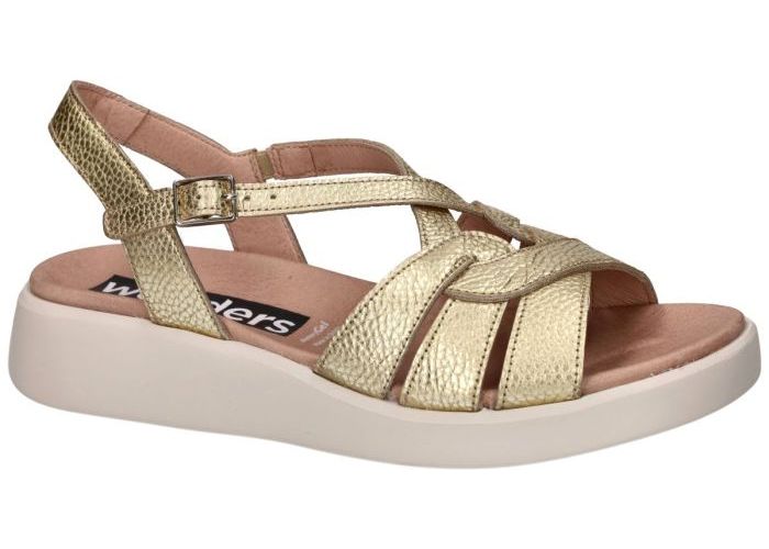 Wonders C-6530 sandalen goud