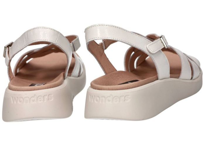 Wonders C-6530 sandalen off-white/ecru/parel