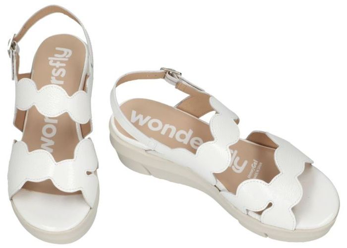 Wonders D-8232 sandalen wit
