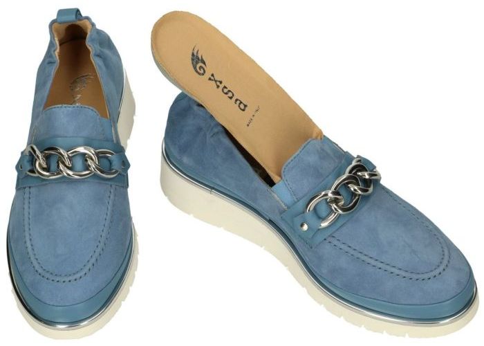 Xsa E22M9720 ballerina's & mocassins blauw licht