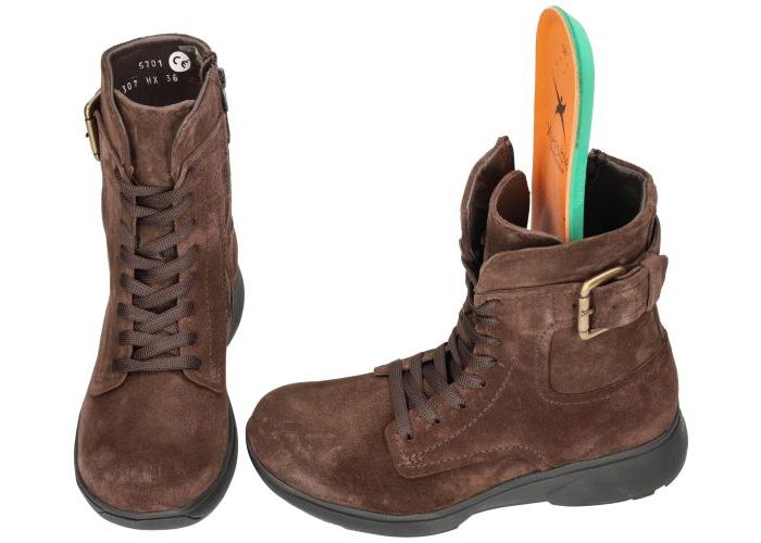 Xsensible AURORA 30232.5.307 H  laarzen bruin donker