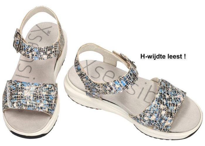 Xsensible SKALA 30312.5.255 (H) sandalen blauw