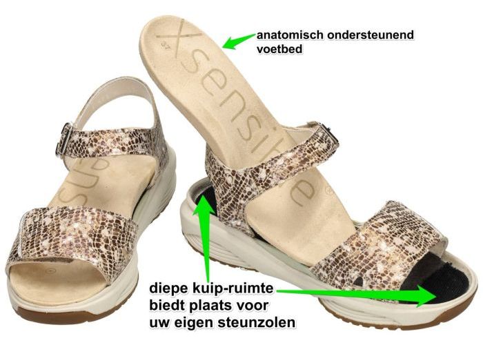 Xsensible SKALA 30312.5.428 (H) sandalen brons