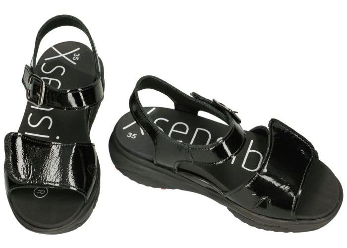 Xsensible SKALA 30312.5.001 H sandalen zwart