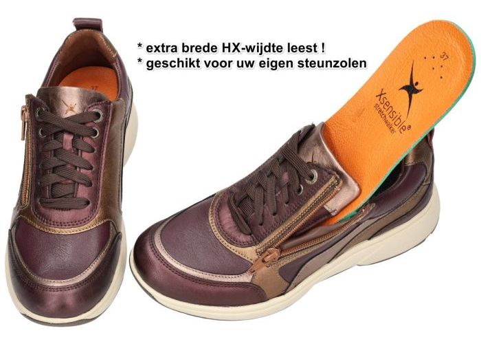 Xsensible VALLETTA 30222.3.729 - HX sneakers  aubergine