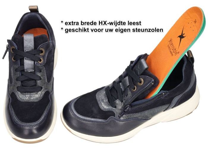 Xsensible GRENOBLE 30215.2.262 HX sneakers  blauw donker