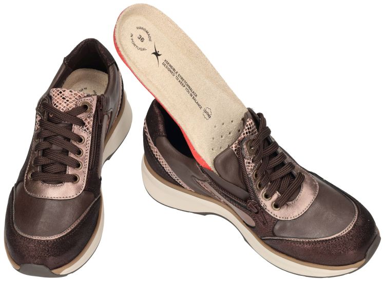 Xsensible GEORGIA 30151.3.729 - GX sneakers  bruin donker