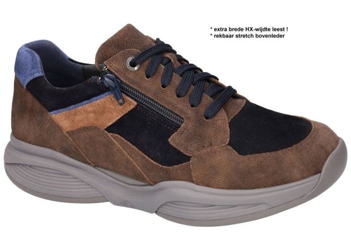 Xsensible SWX14 30088.2.352 HX sneakers bruin donker