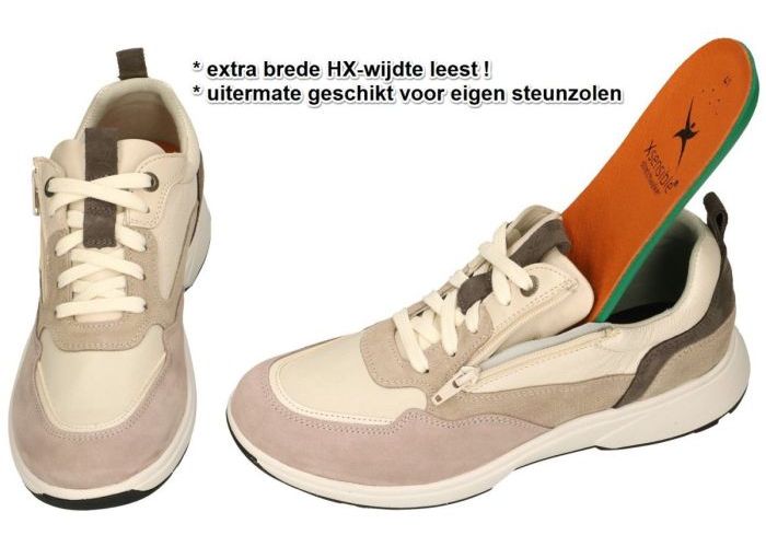 Xsensible GRENOBLE 30215.3.157 HX sneakers  off-white-crÈme-ivoorkleur