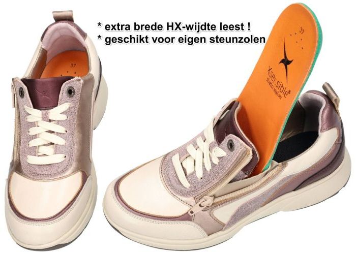 Xsensible VALLETTA 30222.3.530 - HX sneakers  off-white-crÈme-ivoorkleur