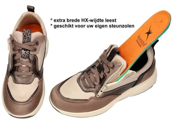 Xsensible GRENOBLE 30215.3.505 HX sneakers  taupe