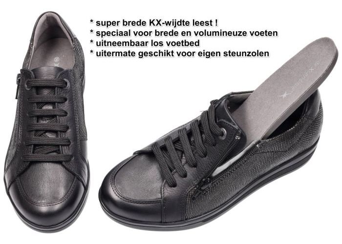 Xsensible ALIA 10186.3.062  KX sneakers  zwart