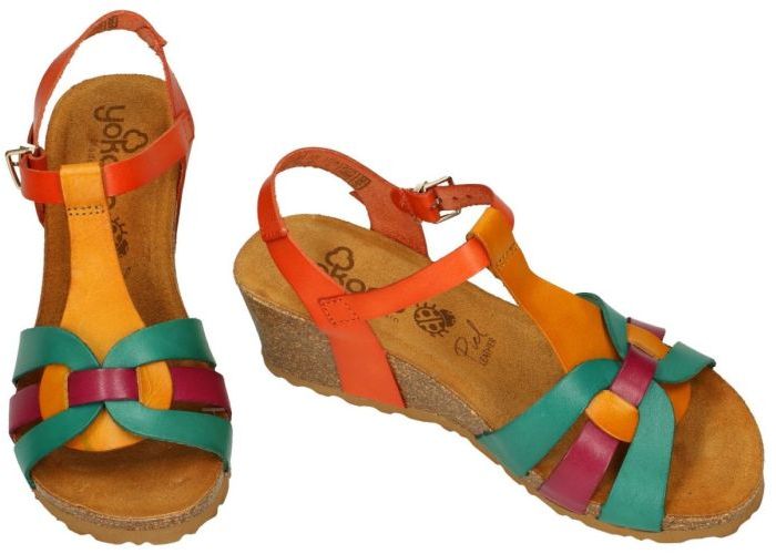 Yokono CADIZ-134  sandalen combinatie kleuren