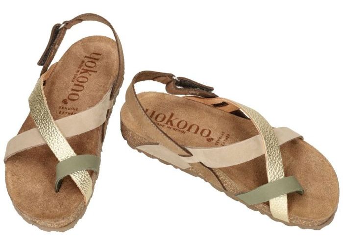 Yokono JERBA-718 sandalen combinatie kleuren