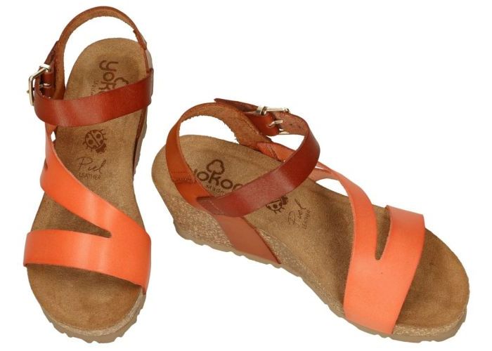 Yokono CADIZ-302 sandalen oranje