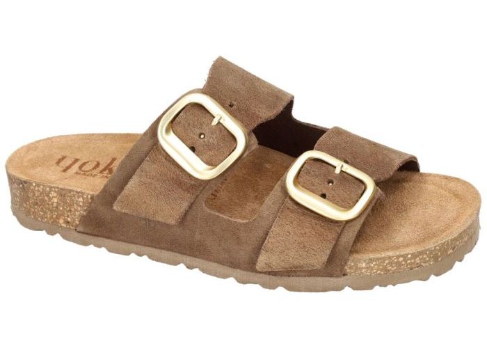 Yokono JERBA-700 slippers & muiltjes bruin